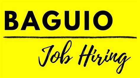 hotel hiring in baguio city|64 hospitality Jobs in Baguio, August 2024 .